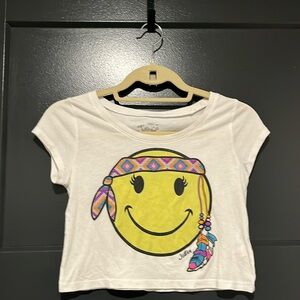 Girls Justice Cropped T Shirt